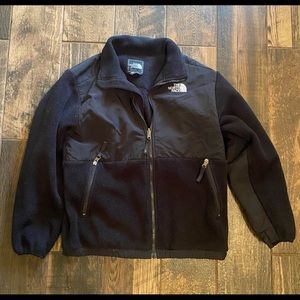 The North Face Denali Black Full Zip Polartec Fleece Jacket l Large Boys